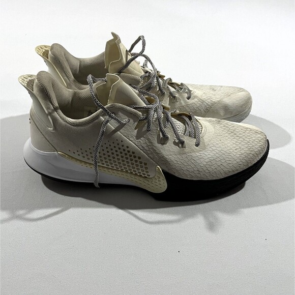 nike mamba fury white metallic gold